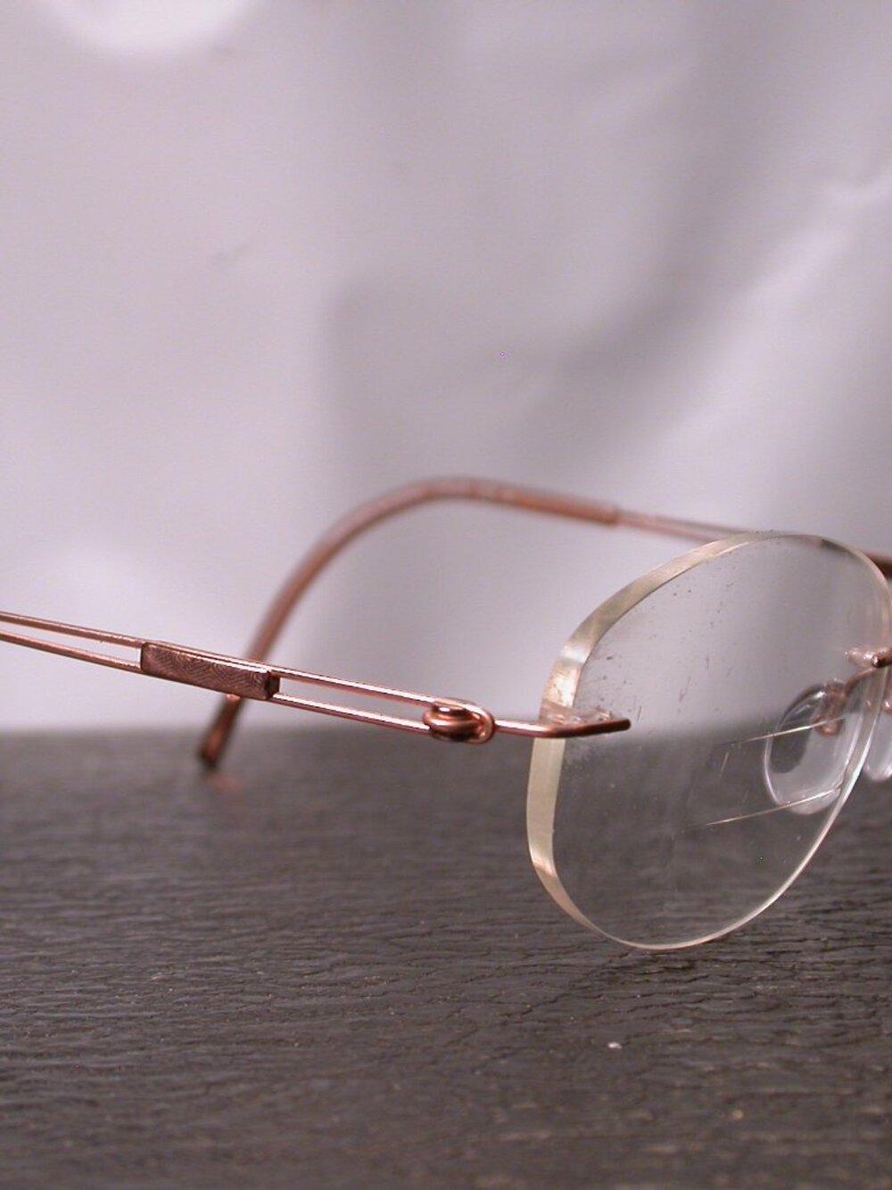 Silhouette Titan Frameless Gold Wire Eyeglasses Made in Austria